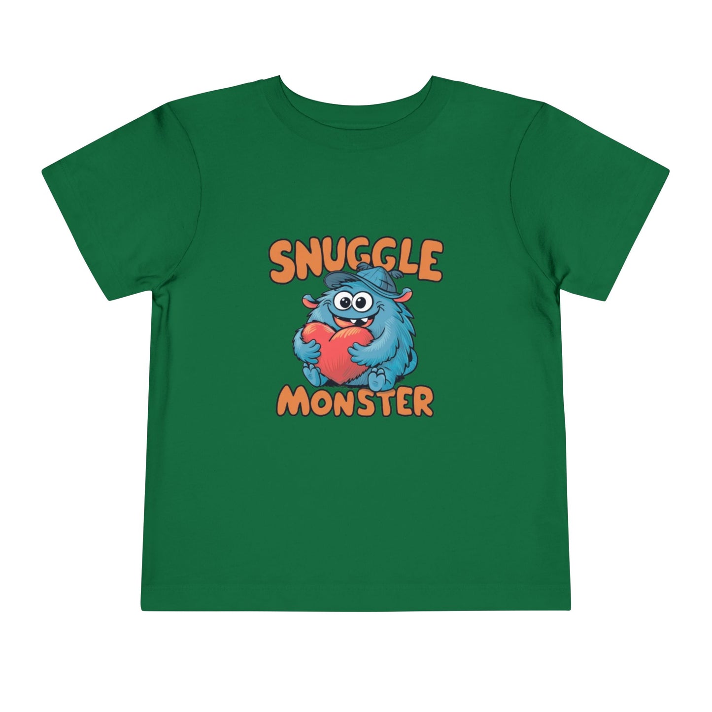 "SNUGGLE MONSTER" Toddler Short Sleeve Tee