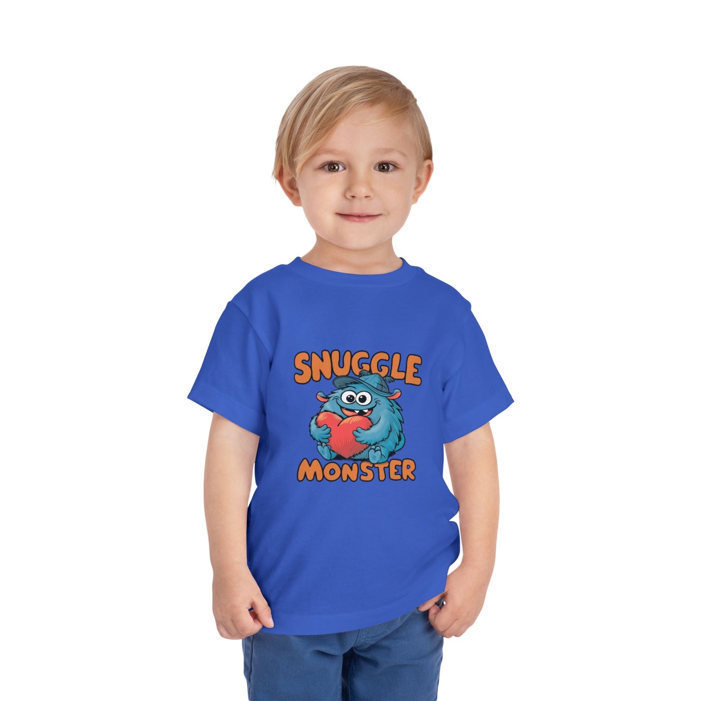"SNUGGLE MONSTER" Toddler Short Sleeve Tee