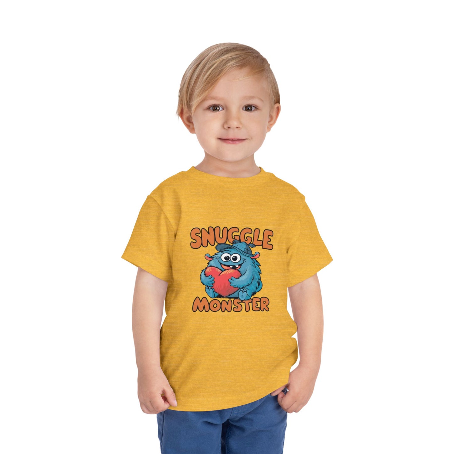 "SNUGGLE MONSTER" Toddler Short Sleeve Tee
