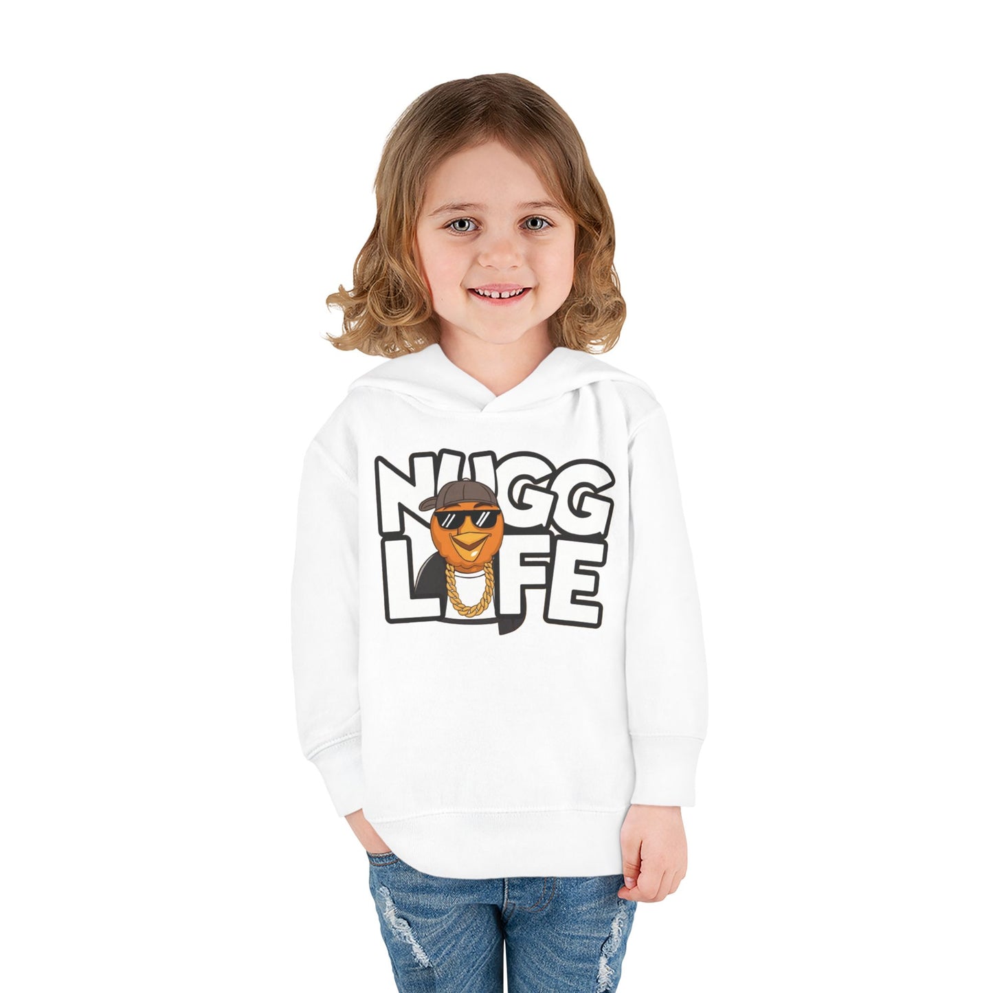 "NUGG LIFE" Toddler Pullover Fleece Hoodie