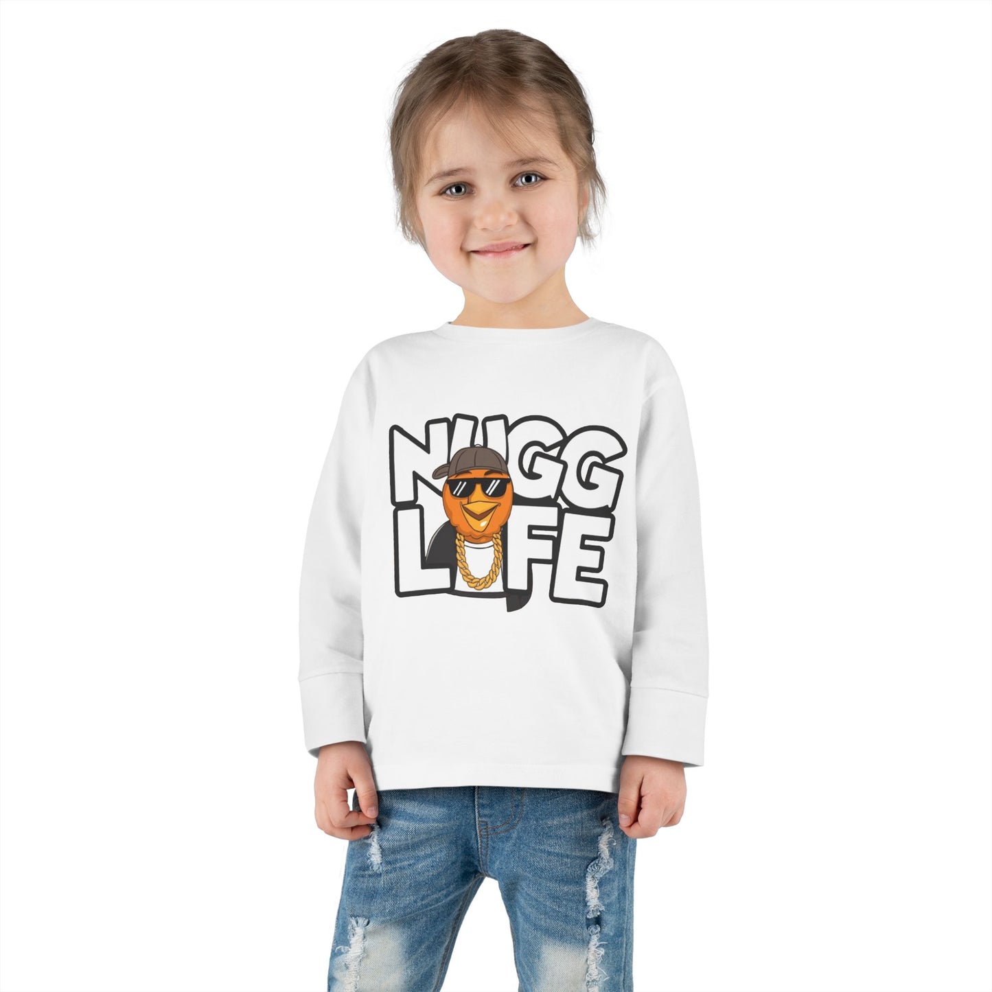 "NUGG LIFE" Toddler Long Sleeve Tee