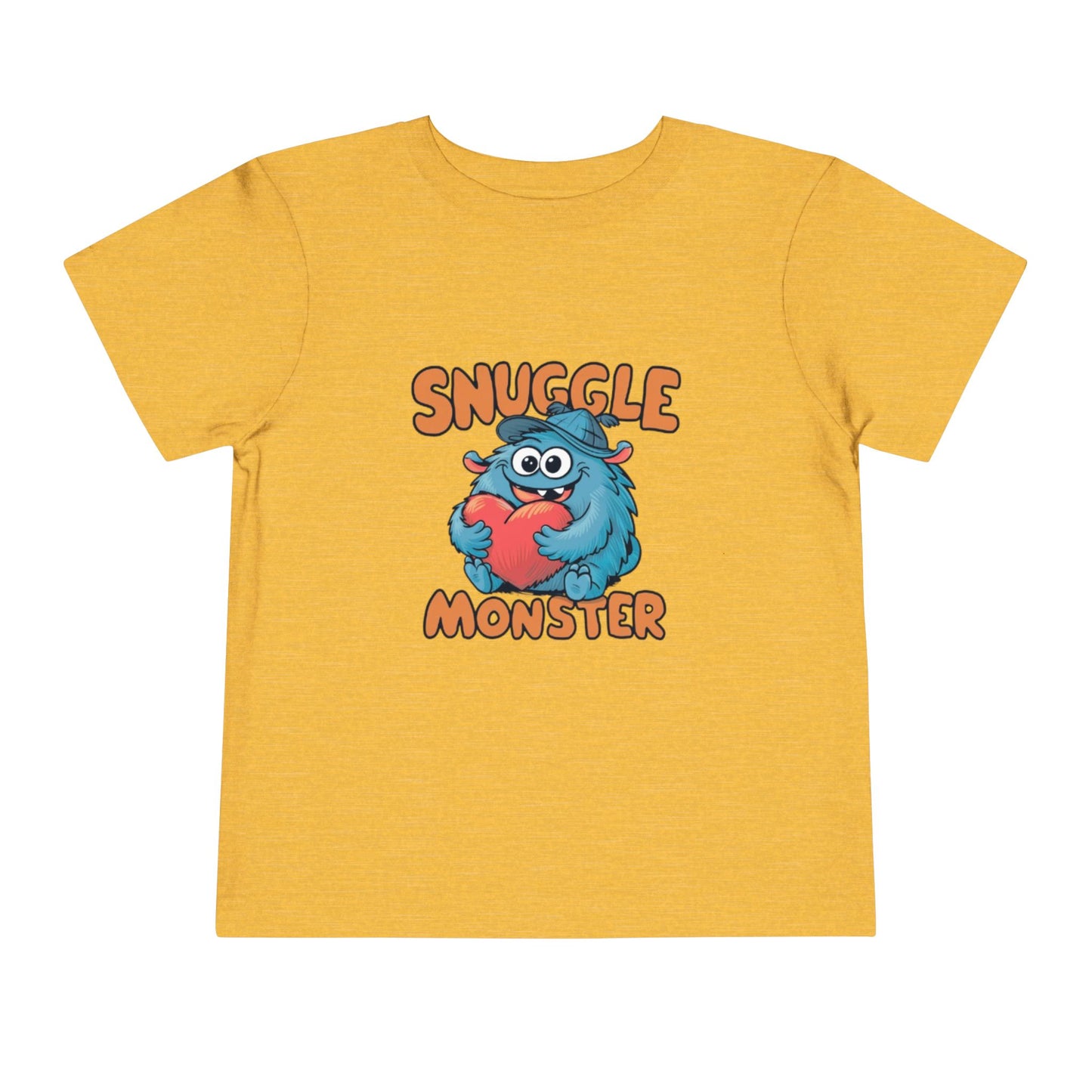 "SNUGGLE MONSTER" Toddler Short Sleeve Tee