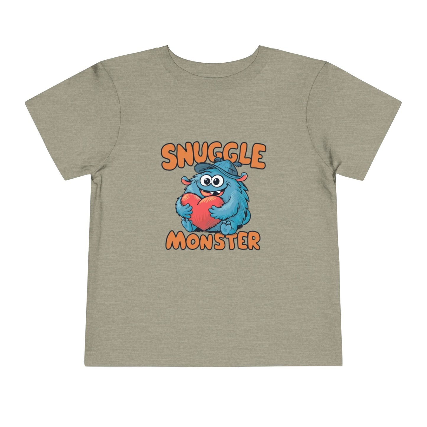 "SNUGGLE MONSTER" Toddler Short Sleeve Tee