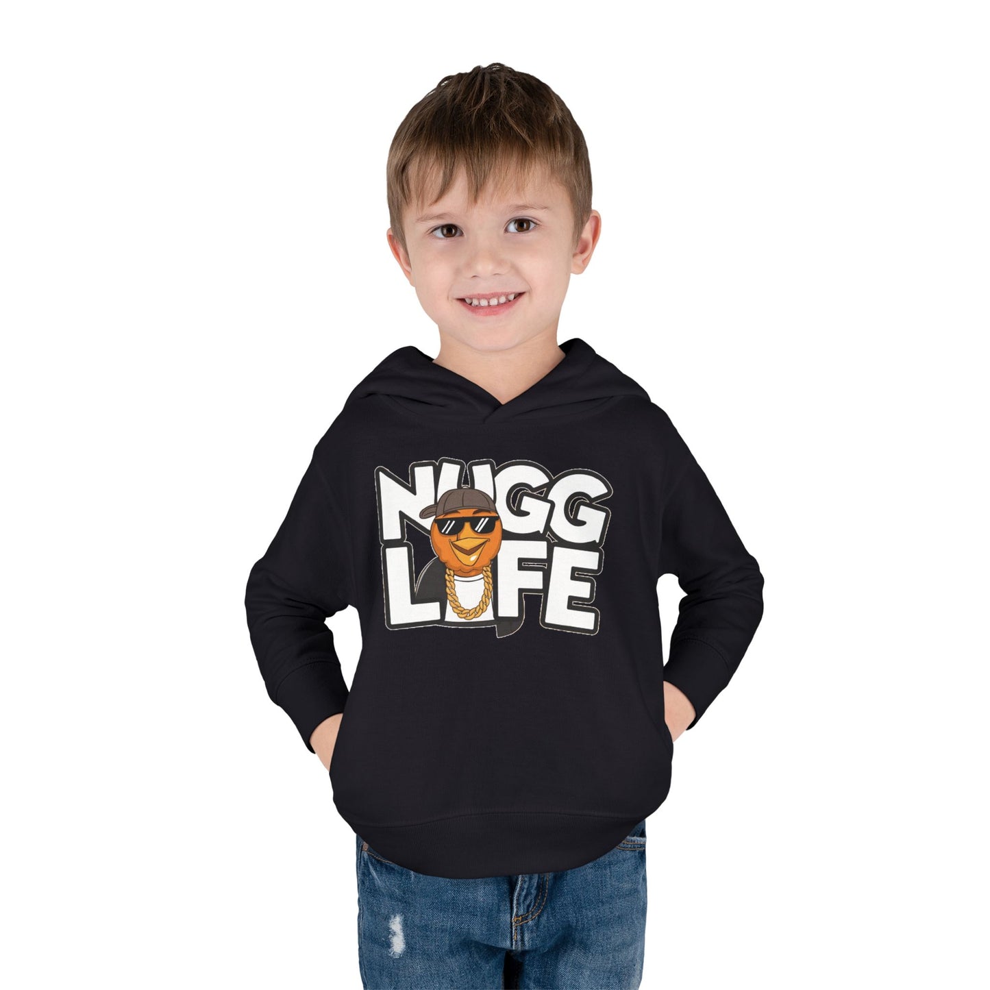 "NUGG LIFE" Toddler Pullover Fleece Hoodie
