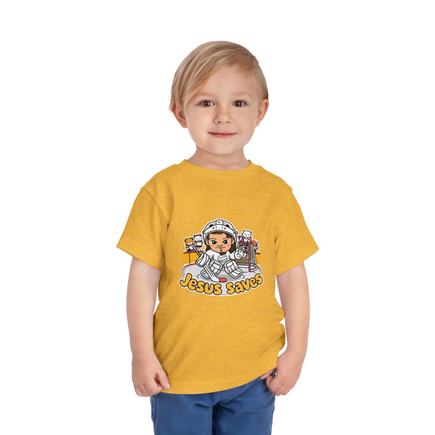 "JESUS SAVES" Toddler Short Sleeve Tee