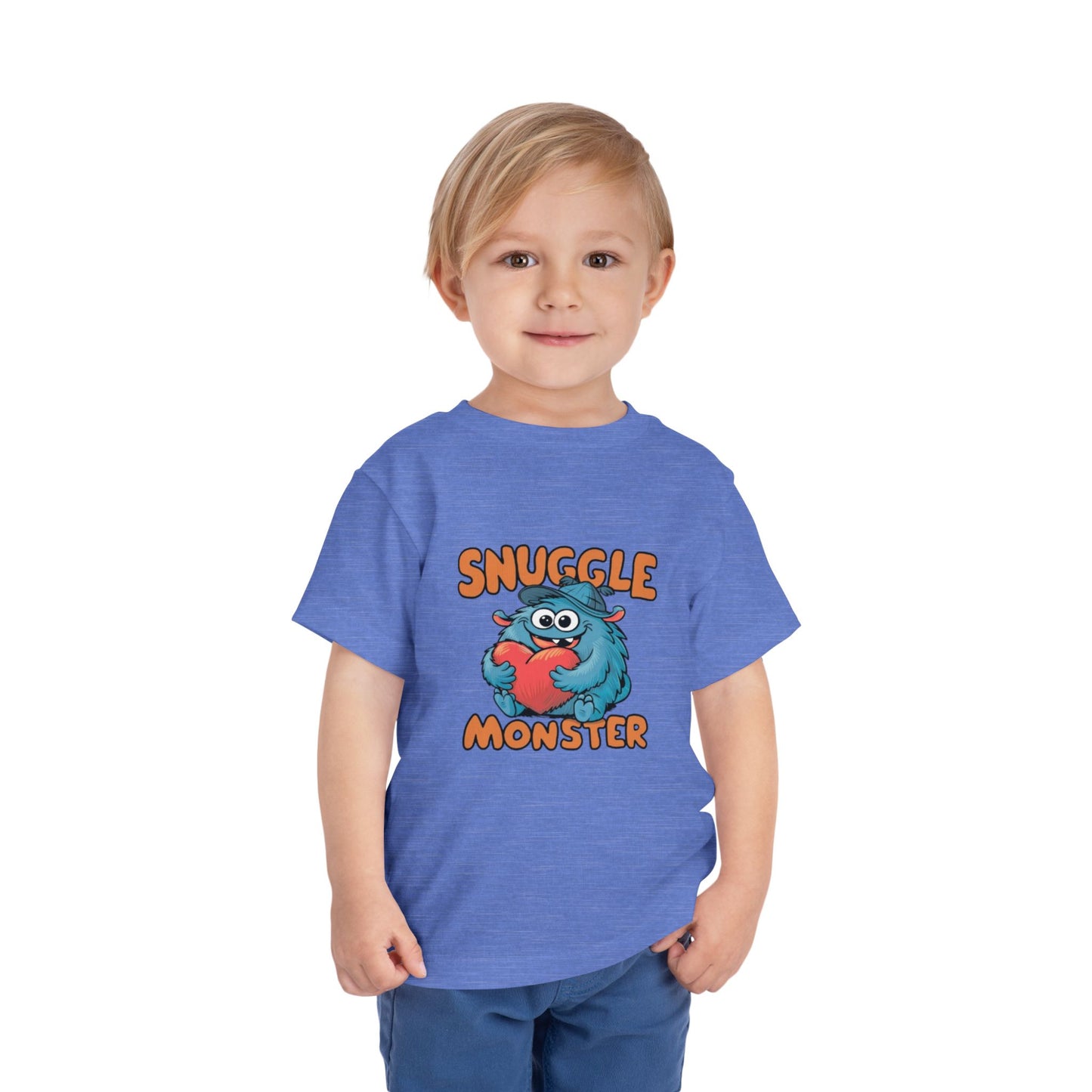 "SNUGGLE MONSTER" Toddler Short Sleeve Tee