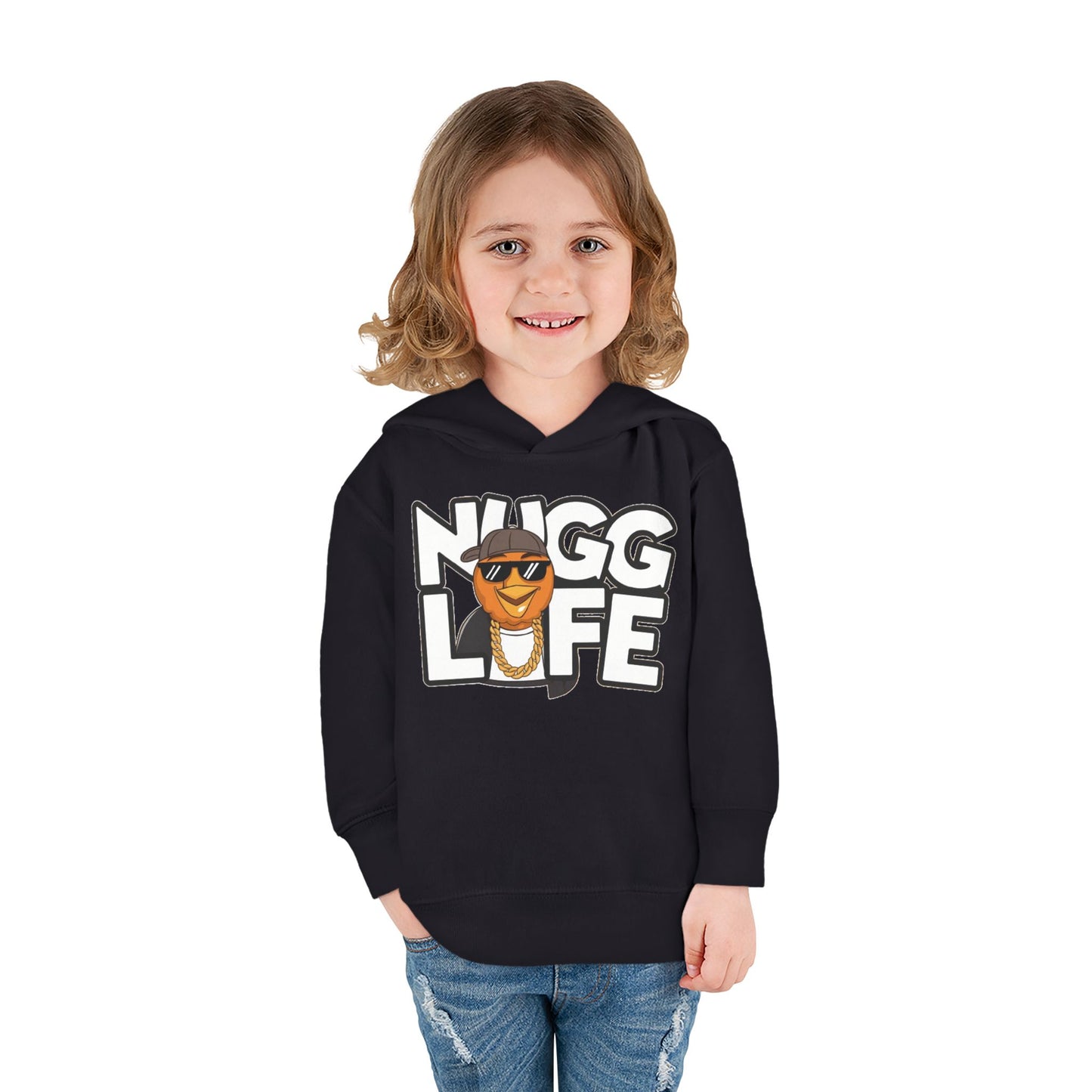 "NUGG LIFE" Toddler Pullover Fleece Hoodie