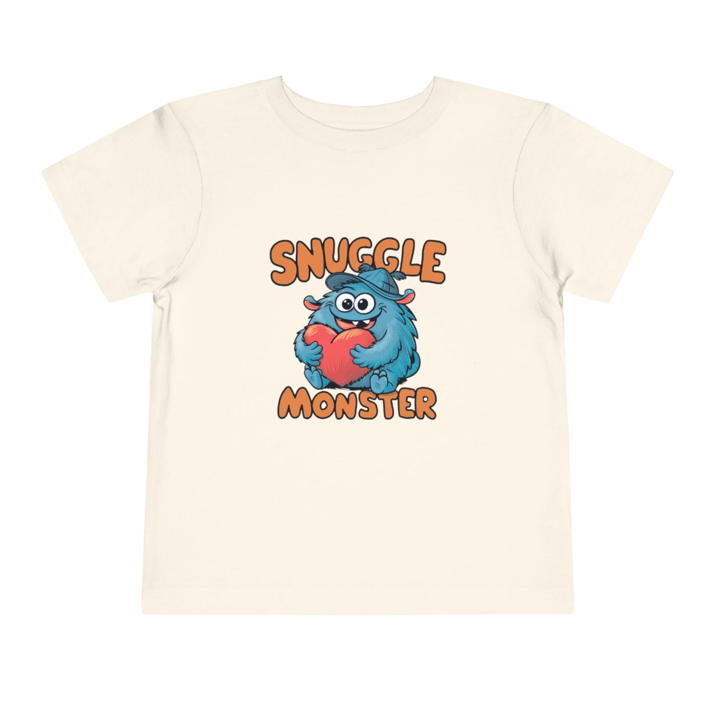"SNUGGLE MONSTER" Toddler Short Sleeve Tee