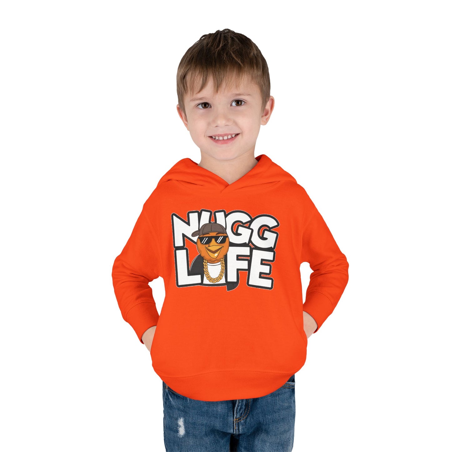 "NUGG LIFE" Toddler Pullover Fleece Hoodie