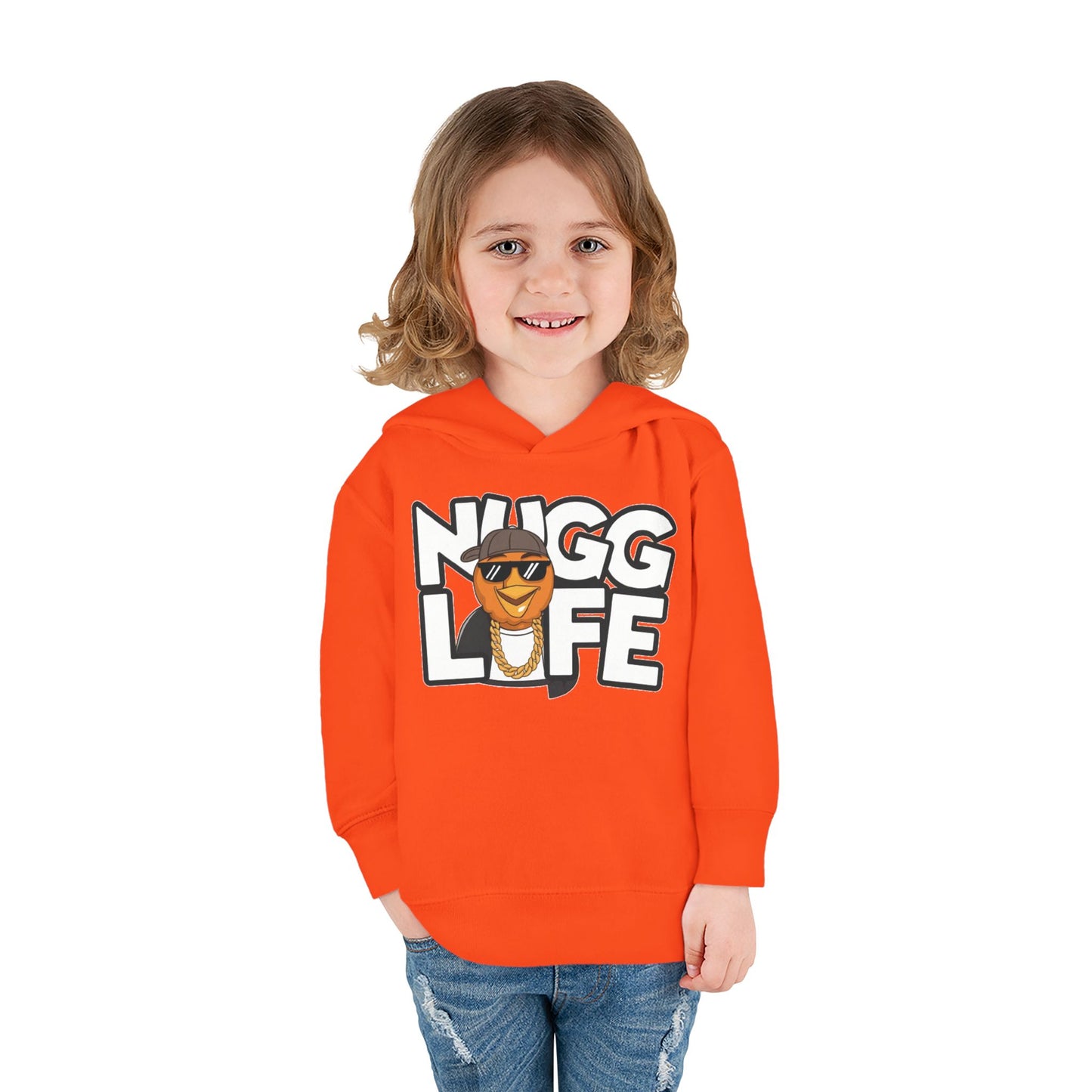 "NUGG LIFE" Toddler Pullover Fleece Hoodie