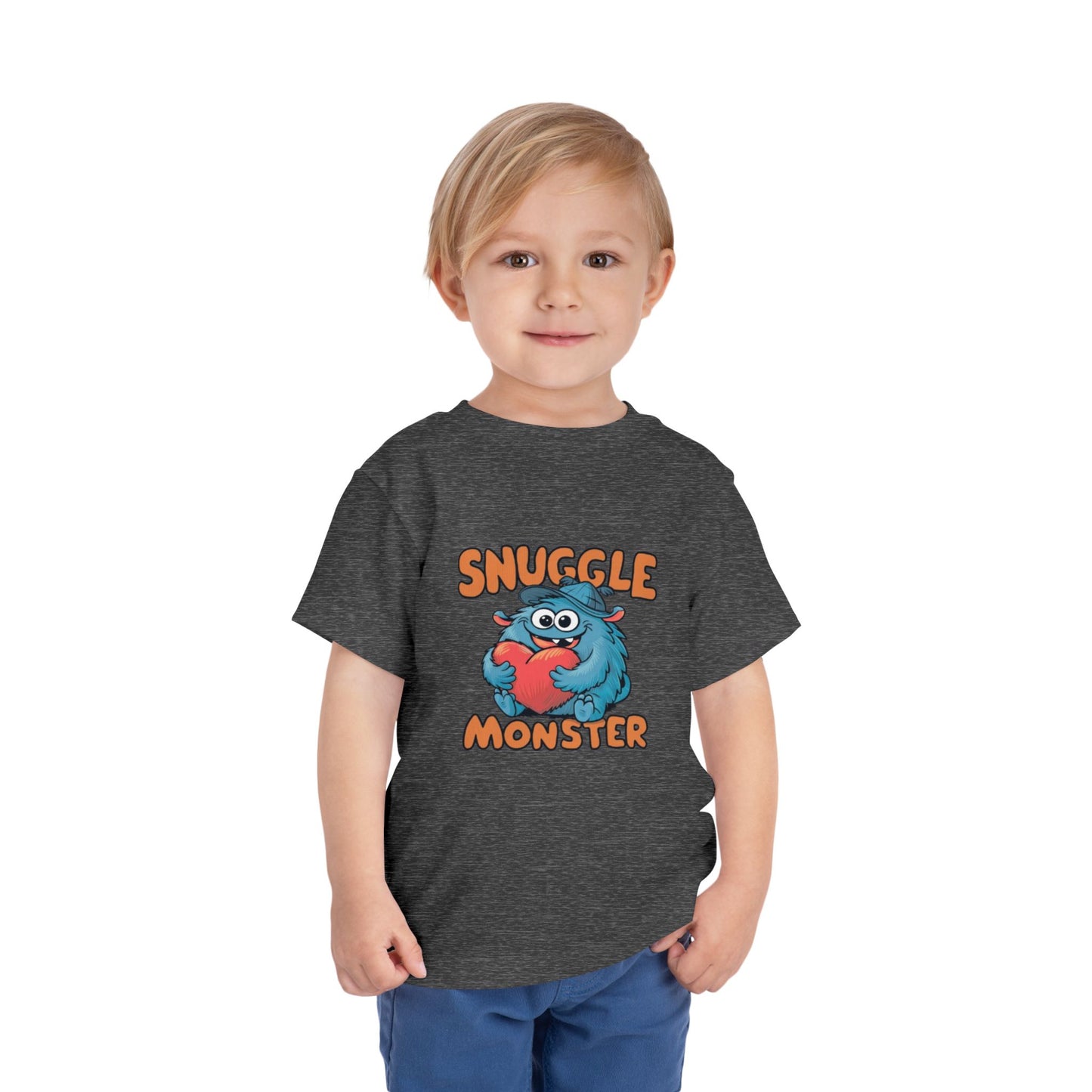 "SNUGGLE MONSTER" Toddler Short Sleeve Tee