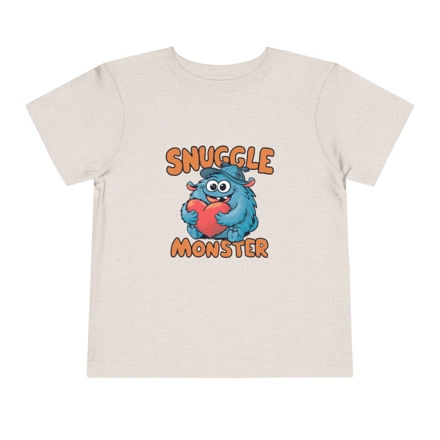 "SNUGGLE MONSTER" Toddler Short Sleeve Tee