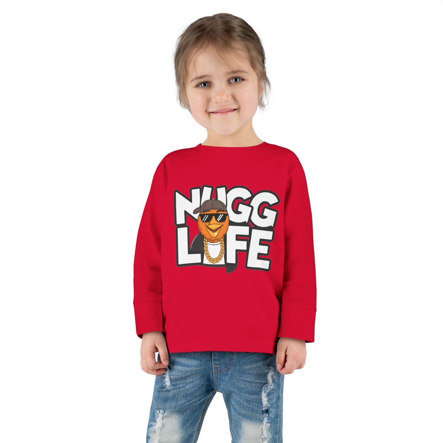 "NUGG LIFE" Toddler Long Sleeve Tee