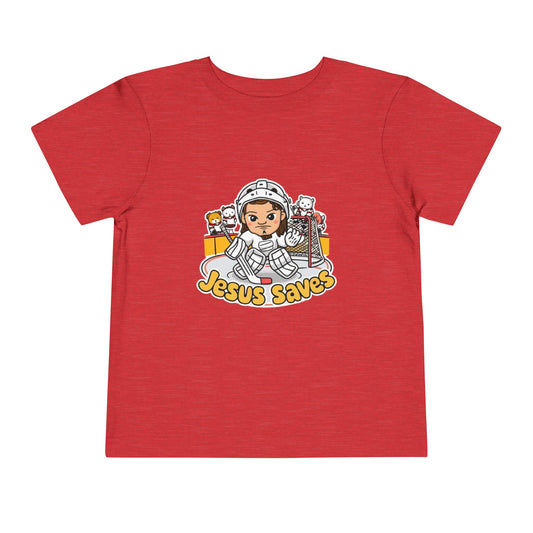 "JESUS SAVES" Toddler Short Sleeve Tee