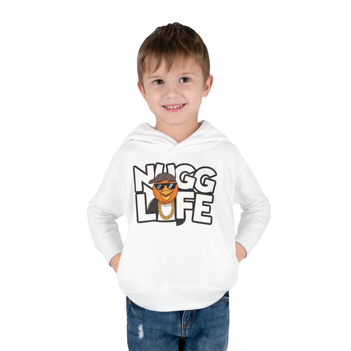 "NUGG LIFE" Toddler Pullover Fleece Hoodie