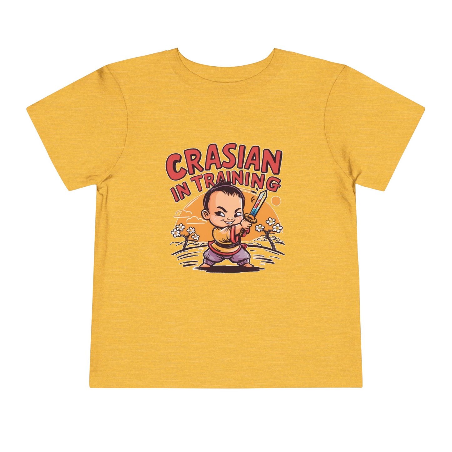 "CRASIAN IN TRAINING" Toddler Short Sleeve Tee