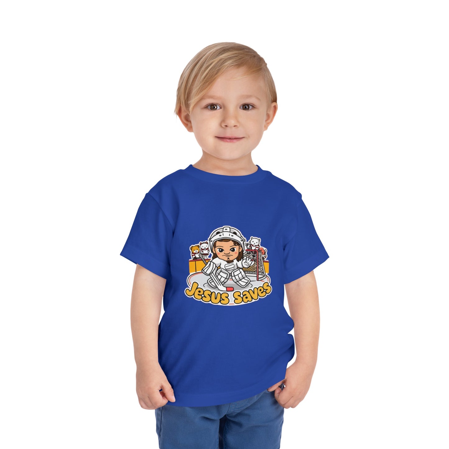 "JESUS SAVES" Toddler Short Sleeve Tee