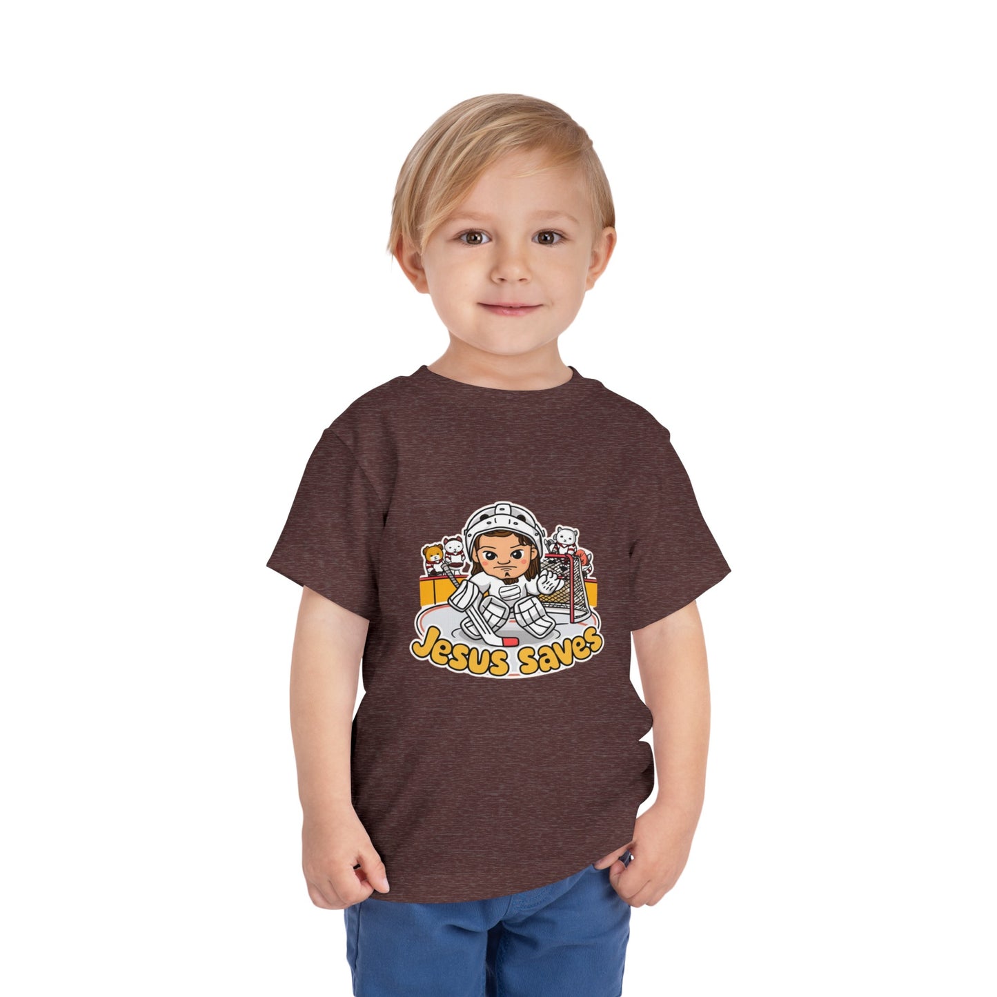 "JESUS SAVES" Toddler Short Sleeve Tee