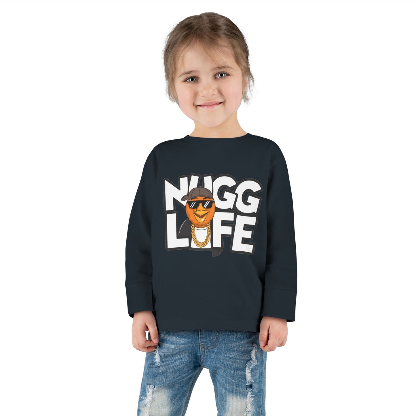 "NUGG LIFE" Toddler Long Sleeve Tee