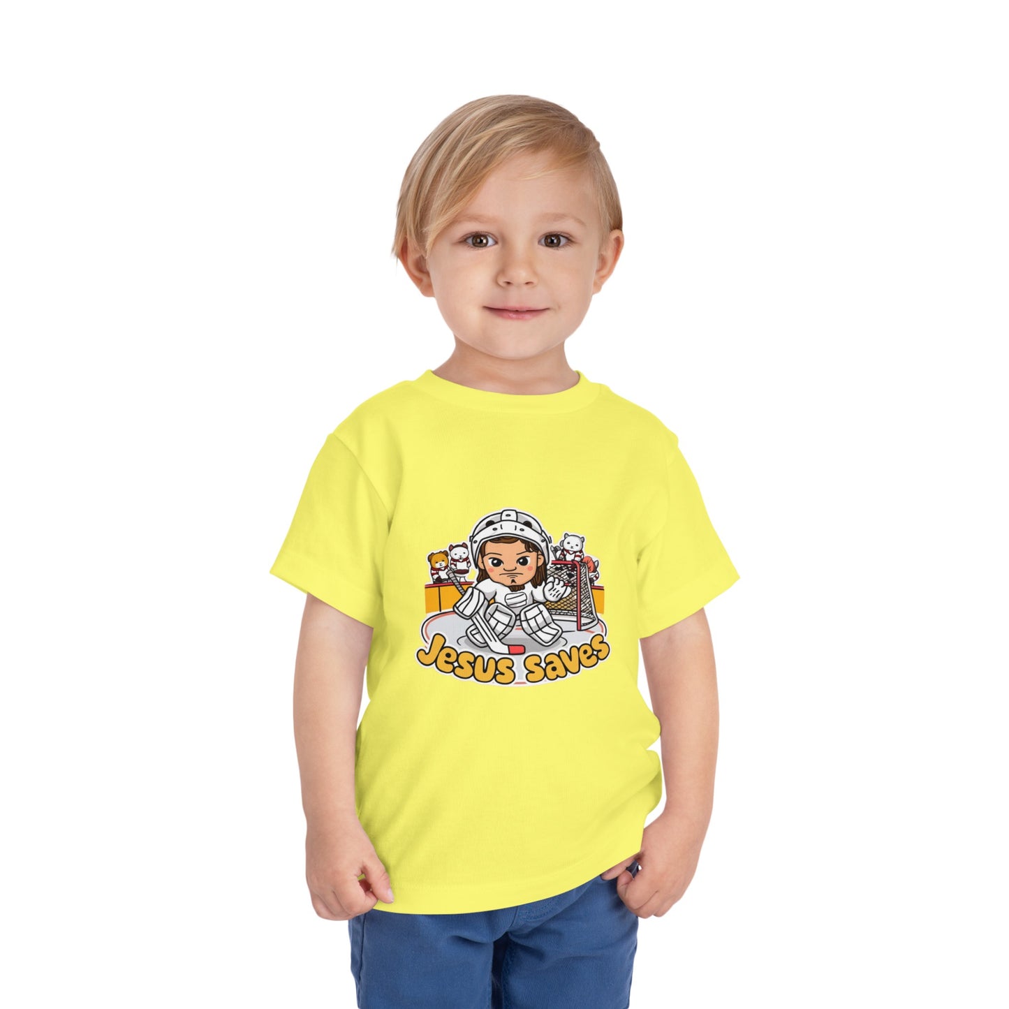 "JESUS SAVES" Toddler Short Sleeve Tee